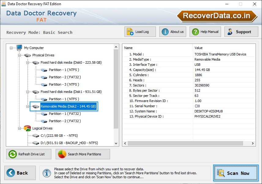 Select Drive