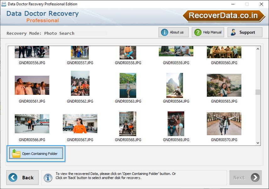 Open Containing Folder